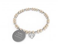 Bracciale 10 Buoni Propositi Donna in Acciaio B-5241/CH - B-5241/CH